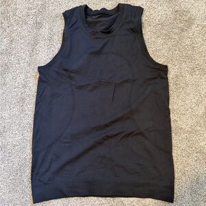 lululemon athletica Black Sleeveless Top